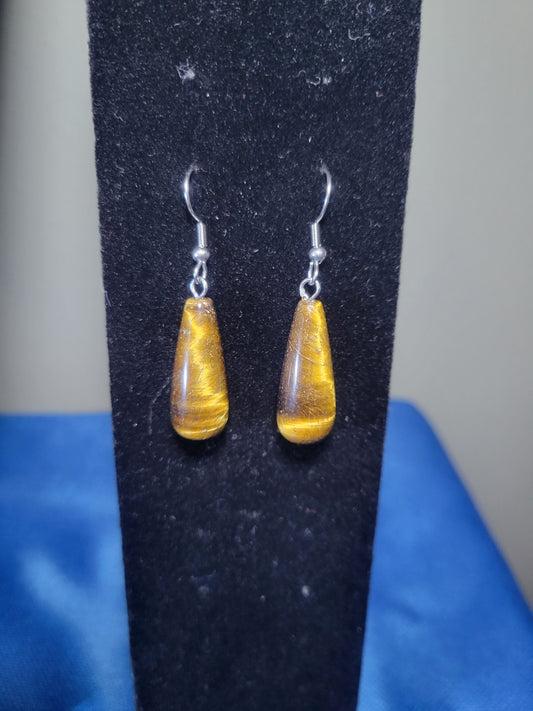 Tigers Eye Earrings